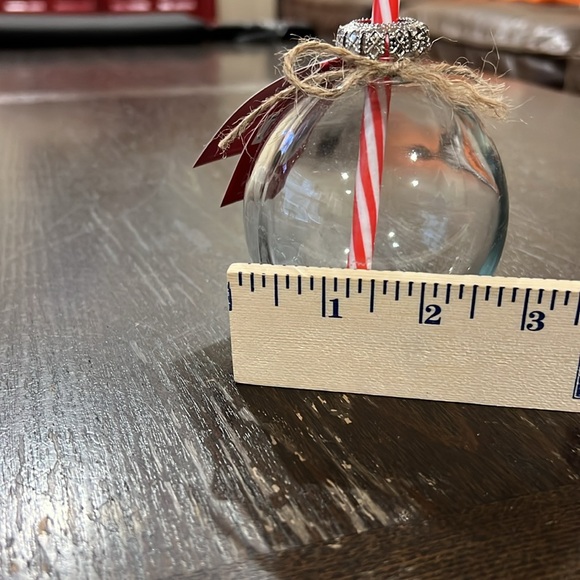 Festive Bauble Glass Drink ware SET OF 2 - Picture 8 of 10